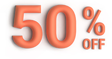 50% Off
