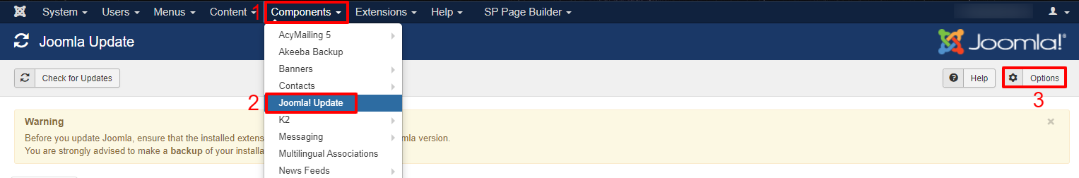 Joomla! Update