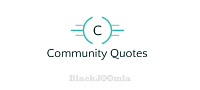 Community Quotes 5.1.1
