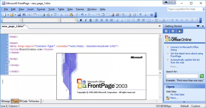 Microsoft FrontPage 2003 SP3