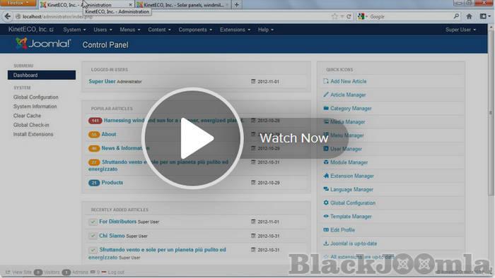 Joomla! 3 Essential Training (2012)