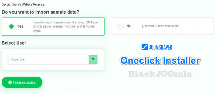 How to Install JoomShaper Demo Content?