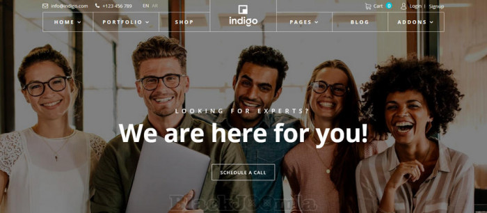 JoomShaper Indigo 2.1.0