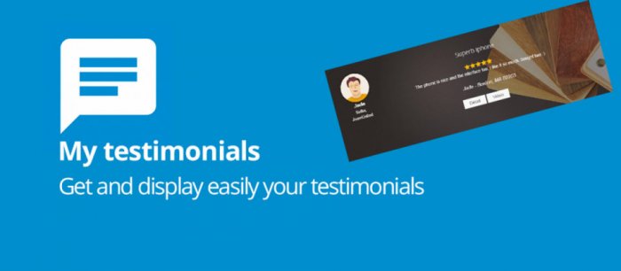 My Testimonials 1.2.6