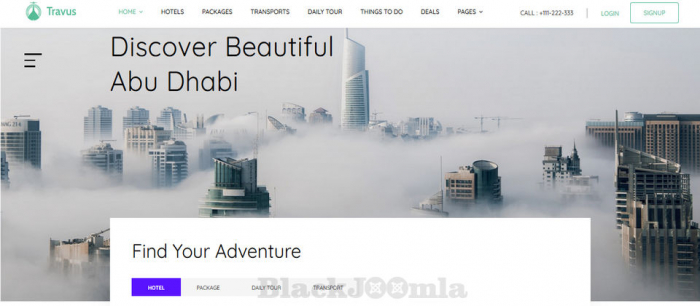 JoomShaper Travus 2.0.1