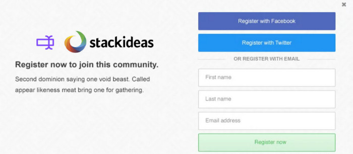 EasySocial Registration Requester 2.1.9