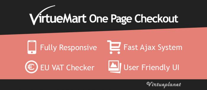 VP One Page Checkout for VirtueMart 7.33