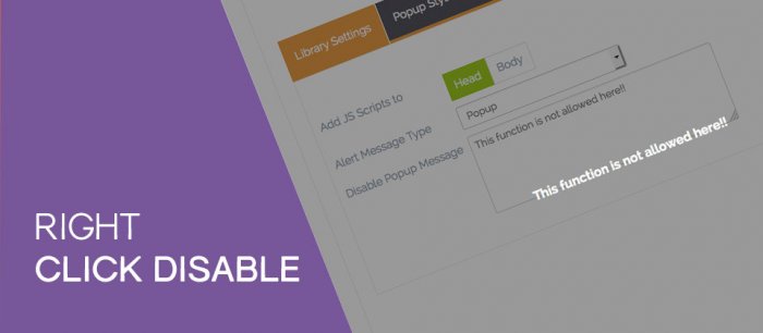 Right Click Disable 1.3