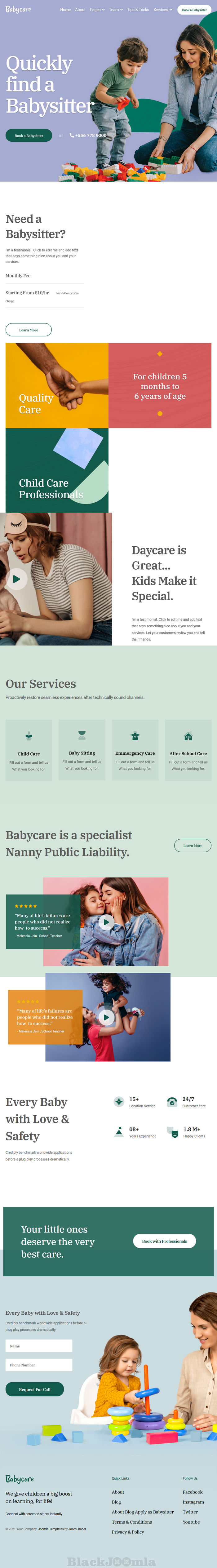 JoomShaper BabyCare