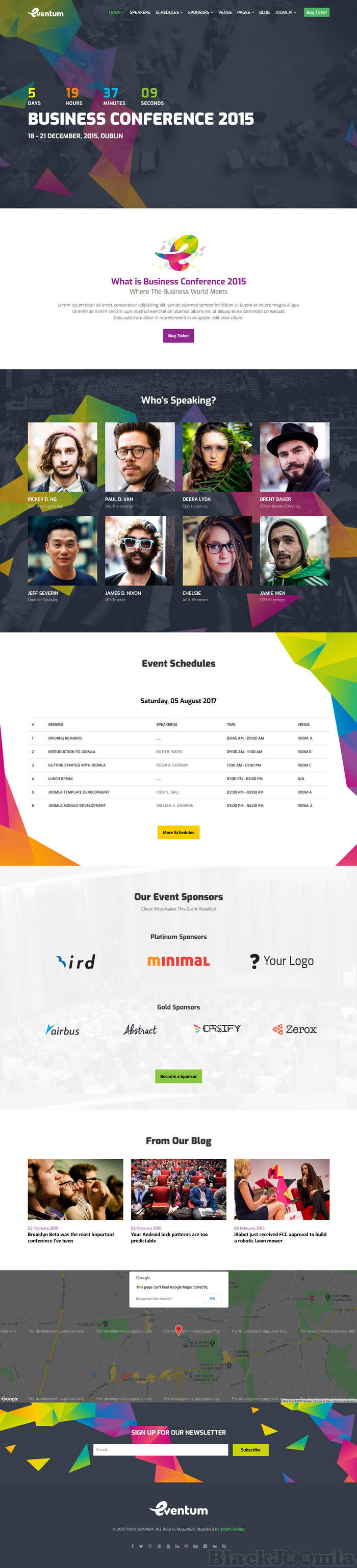 JoomShaper Eventum JoomShaper Eventum