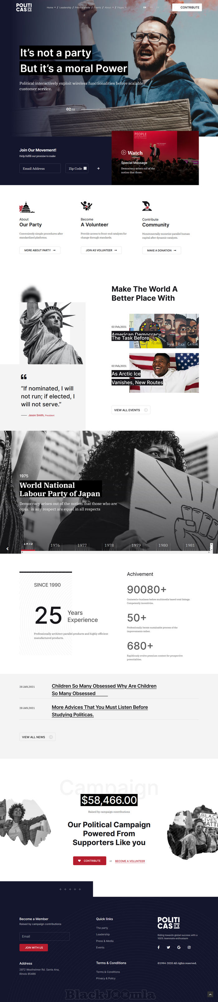 JoomShaper Politicas