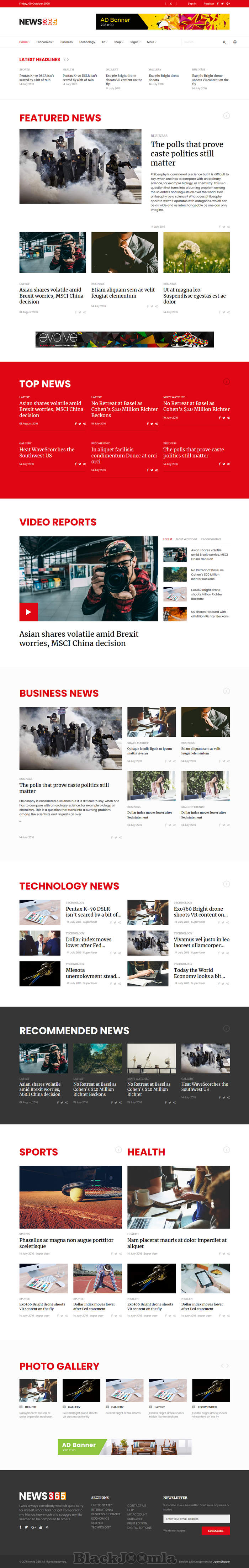 JoomlaShaper News365