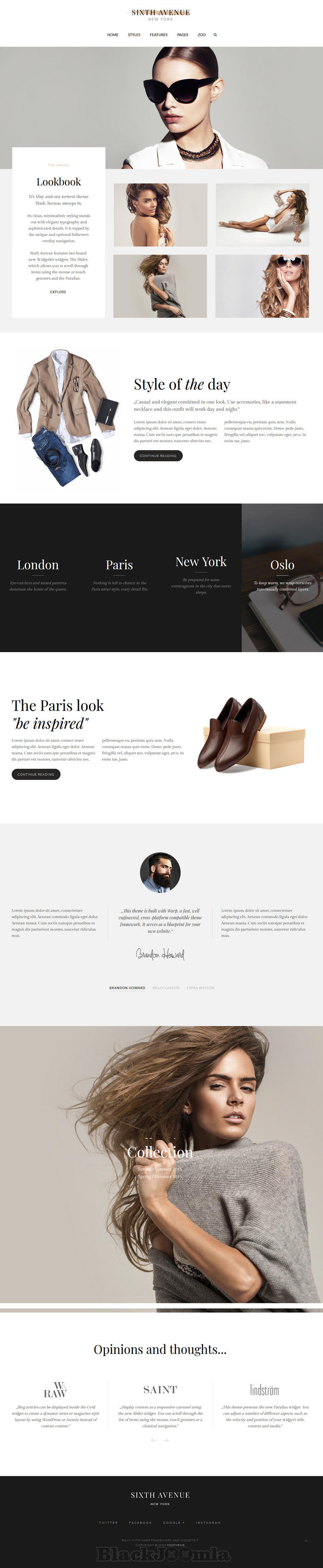 YooTheme Sixth Avenue